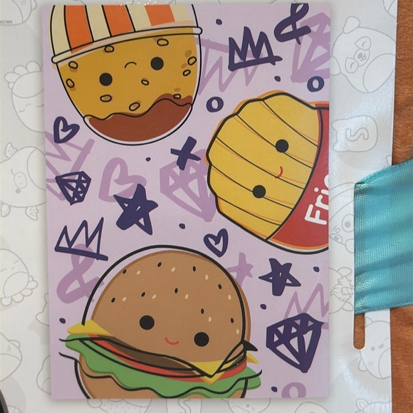 NEW Squishmallow Snuggle Throw 50" x 70" Foodie - Picture 2 of 8